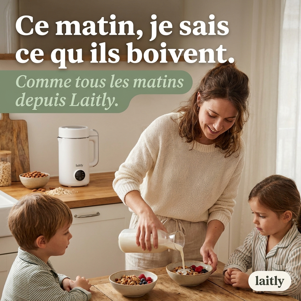 Machine à Lait Végétal Maison Laitly