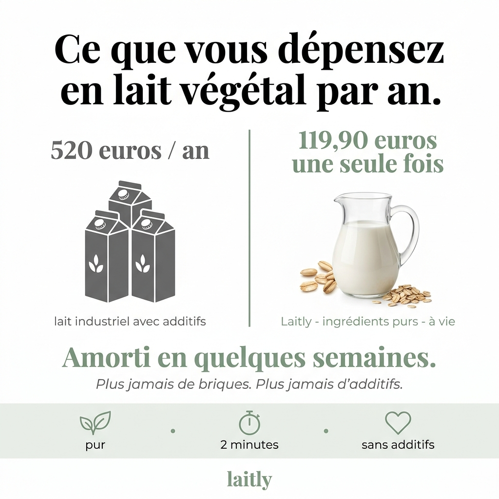 Machine à Lait Végétal Maison Laitly